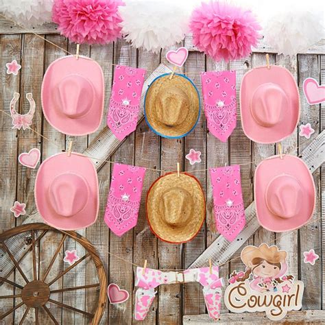 cowgirl party decorations